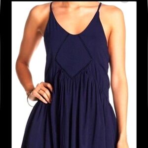 Romeo + Juliet Couture Blue Bohomeian Dress Size Large